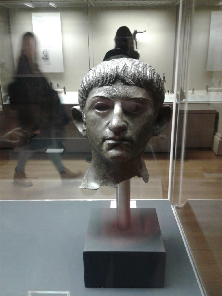 Head of Roman Patrition, at Rijks Museum, Amsterdam